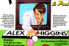 Alex Higgins World Pool - Amsoft (1985)