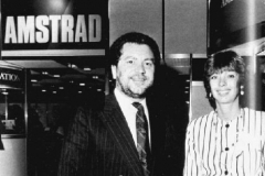 Alan Sugar et Marion Vannier, PDG d’Amstrad France