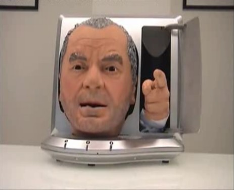 L'animatronic Sir Alan Sugar