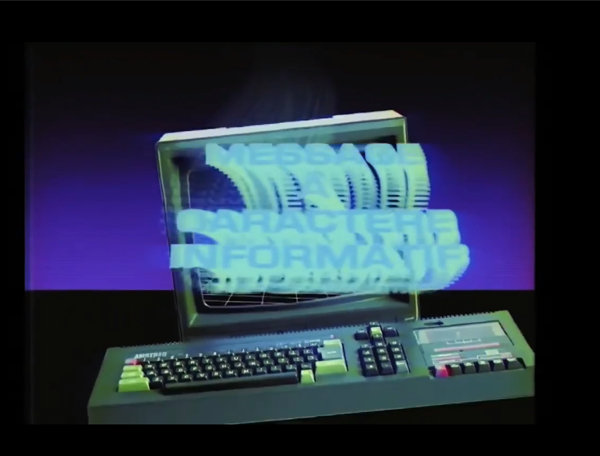 Message à caractere informatif (generique)