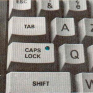 Voyant CAPSLOCK sur CPC 6128