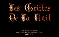 Les griffes de la nuit